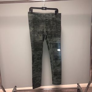 Stripped Green Leggings